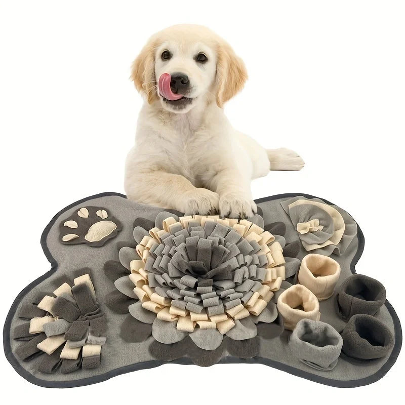Sniffing Mat For Dogs, Interactive Durable Dog Slow Feeding Pad Training Mat