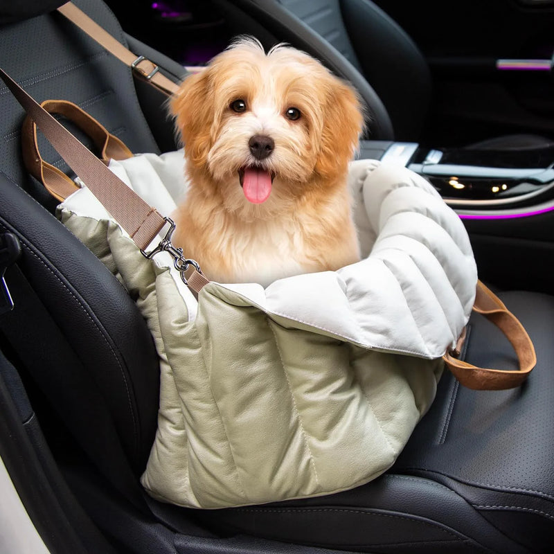 Dog Car Seat Bag Puppy Booster Seat for Car Front Seat