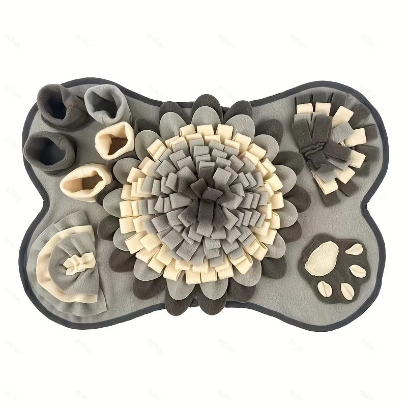 Sniffing Mat For Dogs, Interactive Durable Dog Slow Feeding Pad Training Mat