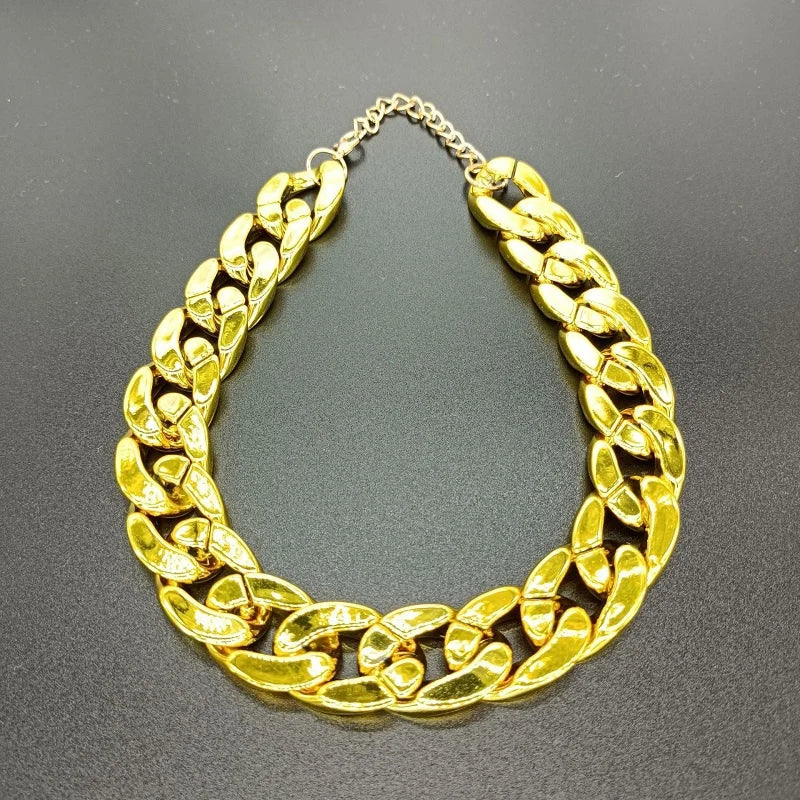Dog Collar Jewelry Gold Chain Pet