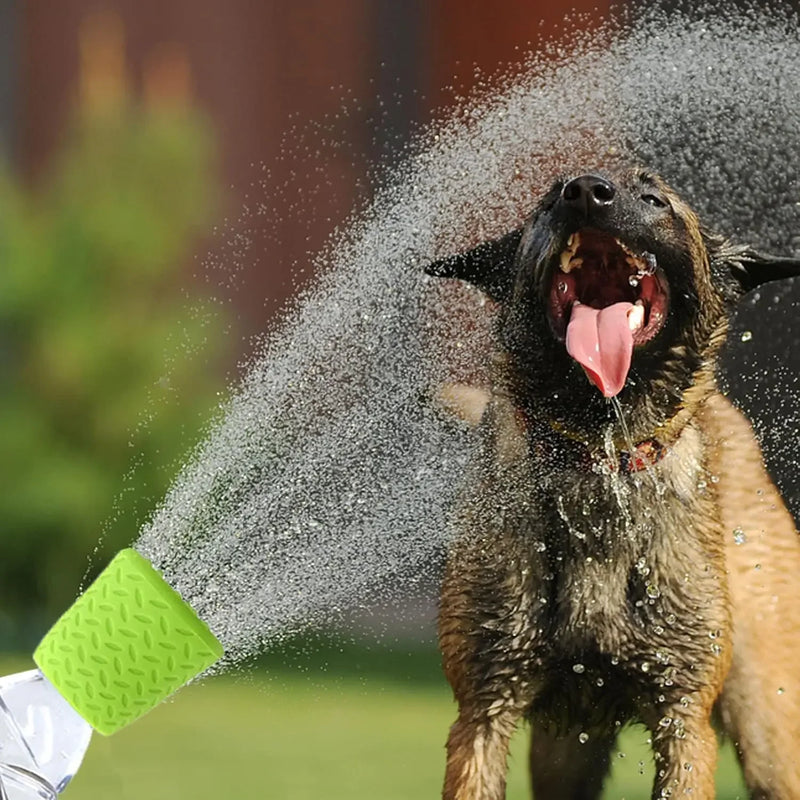 Silicone Portable Pet Shower Head Outdoor